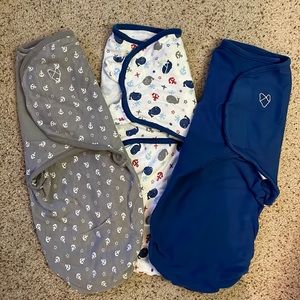 SwaddleMe 0-3 mo Velcro sleep sacks